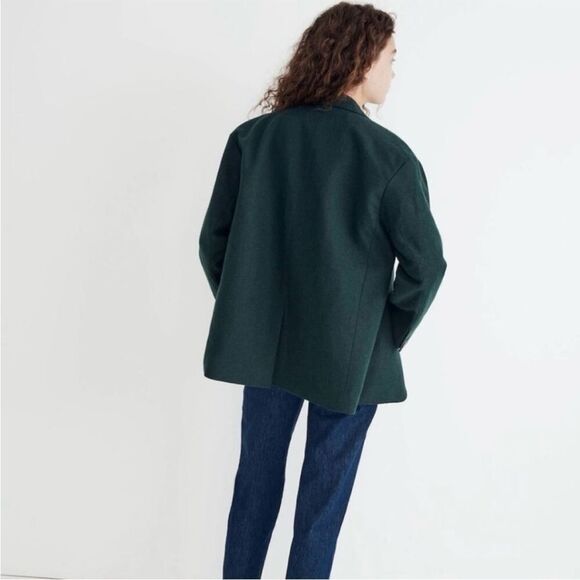 NWT Madewell Brushed Wool Oversized
Dorset Blazer Coat Jacket women’s 2x - Picture 3 of 10